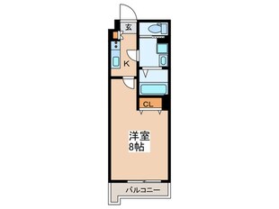 ﾌﾞﾗｲｽﾞ高井戸DUEの物件間取画像